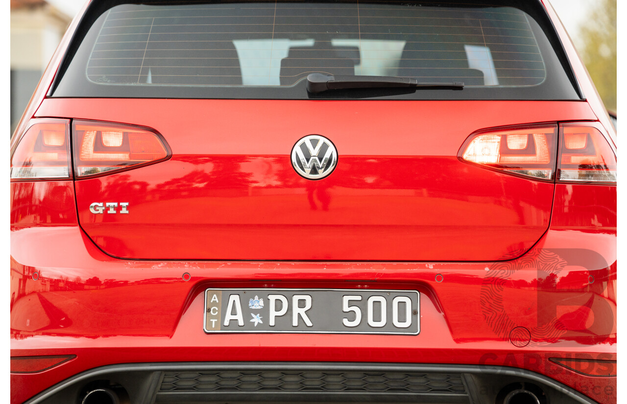 2/2014 Volkswagen Golf GTi AU MY14 5d Hatchback Tornado Red Turbo 2.0L - Stage 3 APR