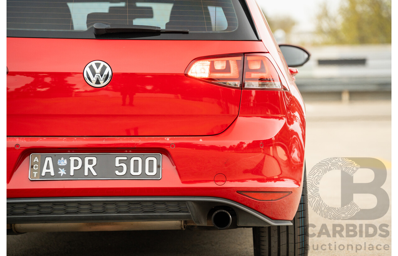 2/2014 Volkswagen Golf GTi AU MY14 5d Hatchback Tornado Red Turbo 2.0L - Stage 3 APR