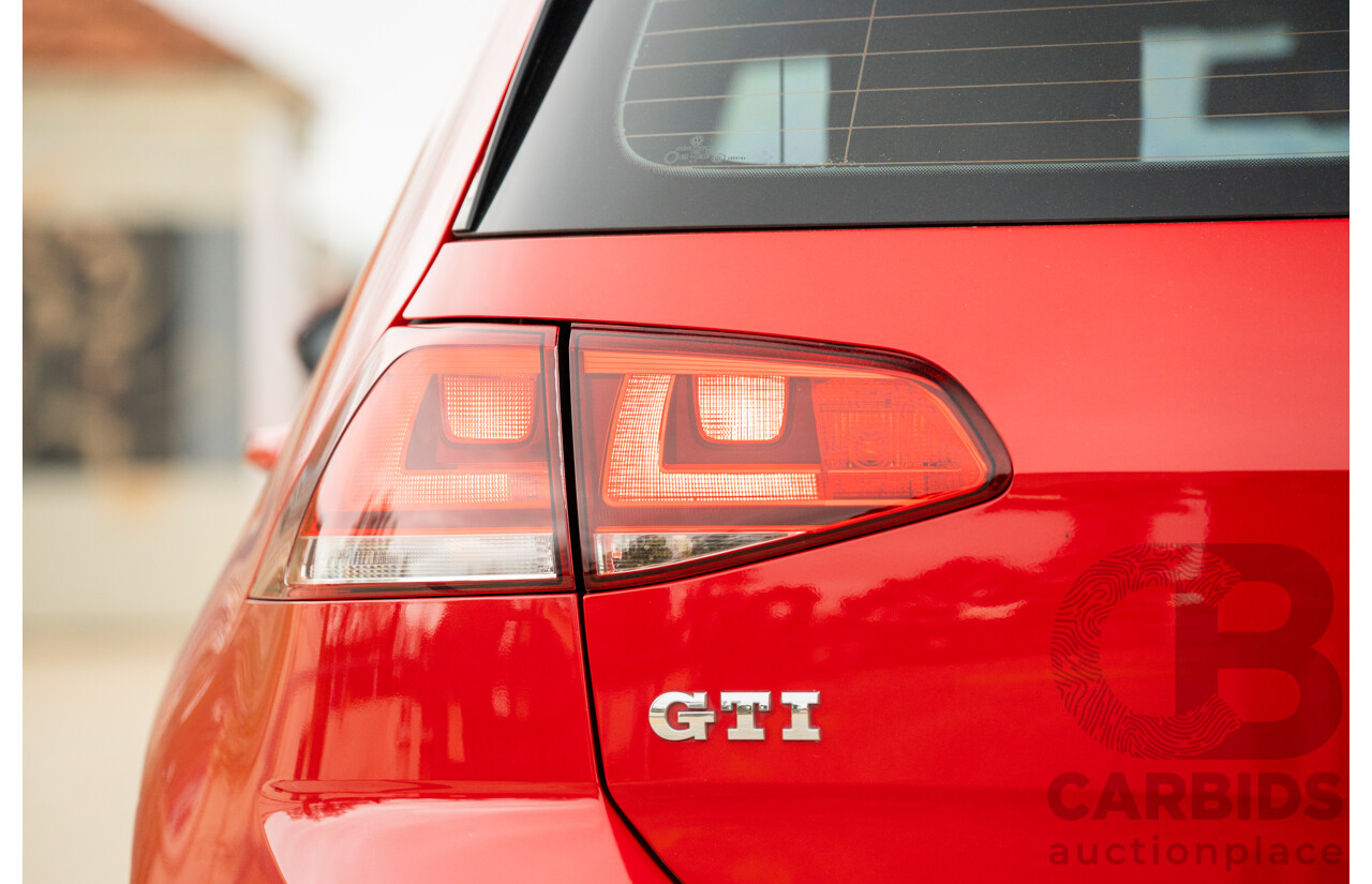 2/2014 Volkswagen Golf GTi AU MY14 5d Hatchback Tornado Red Turbo 2.0L - Stage 3 APR