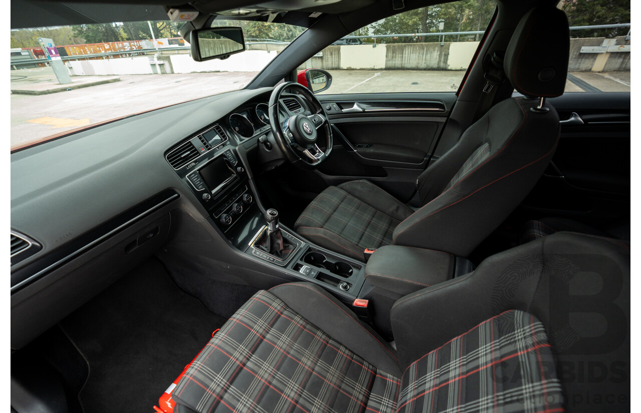 2/2014 Volkswagen Golf GTi AU MY14 5d Hatchback Tornado Red Turbo 2.0L - Stage 3 APR