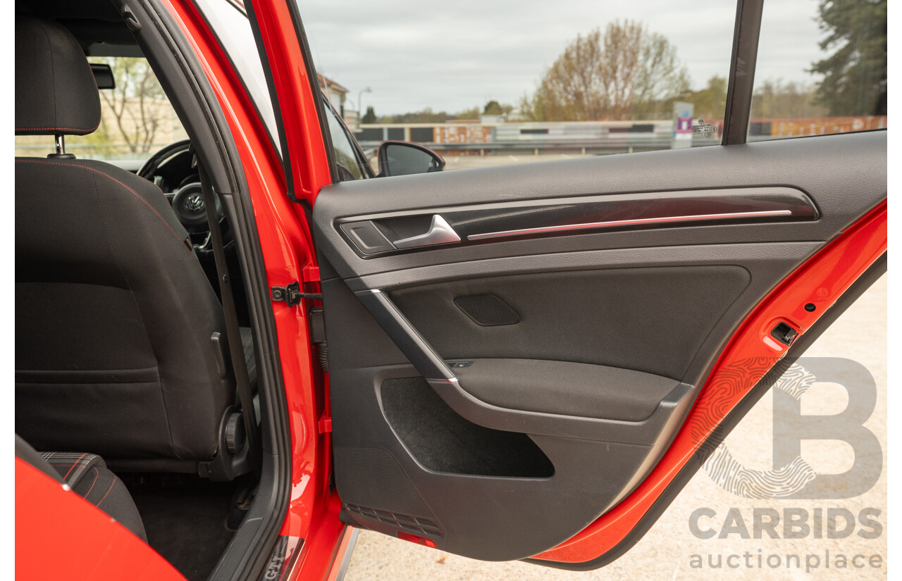 2/2014 Volkswagen Golf GTi AU MY14 5d Hatchback Tornado Red Turbo 2.0L - Stage 3 APR