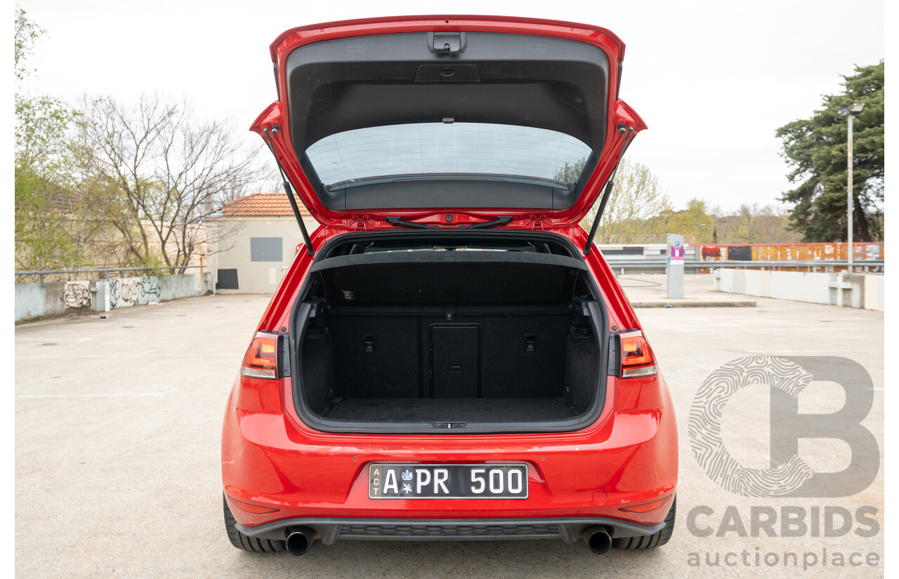 2/2014 Volkswagen Golf GTi AU MY14 5d Hatchback Tornado Red Turbo 2.0L - Stage 3 APR