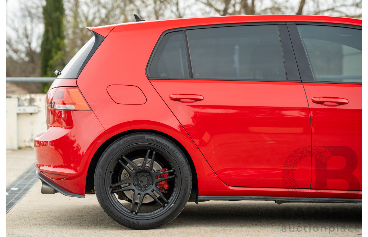 2/2014 Volkswagen Golf GTi AU MY14 5d Hatchback Tornado Red Turbo 2.0L - Stage 3 APR