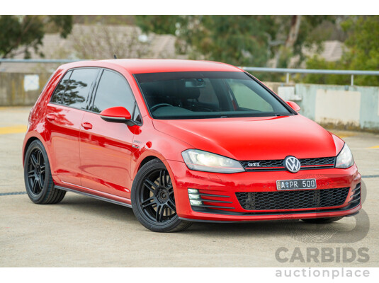 2/2014 Volkswagen Golf GTi AU MY14 5d Hatchback Tornado Red Turbo 2.0L - Stage 3 APR