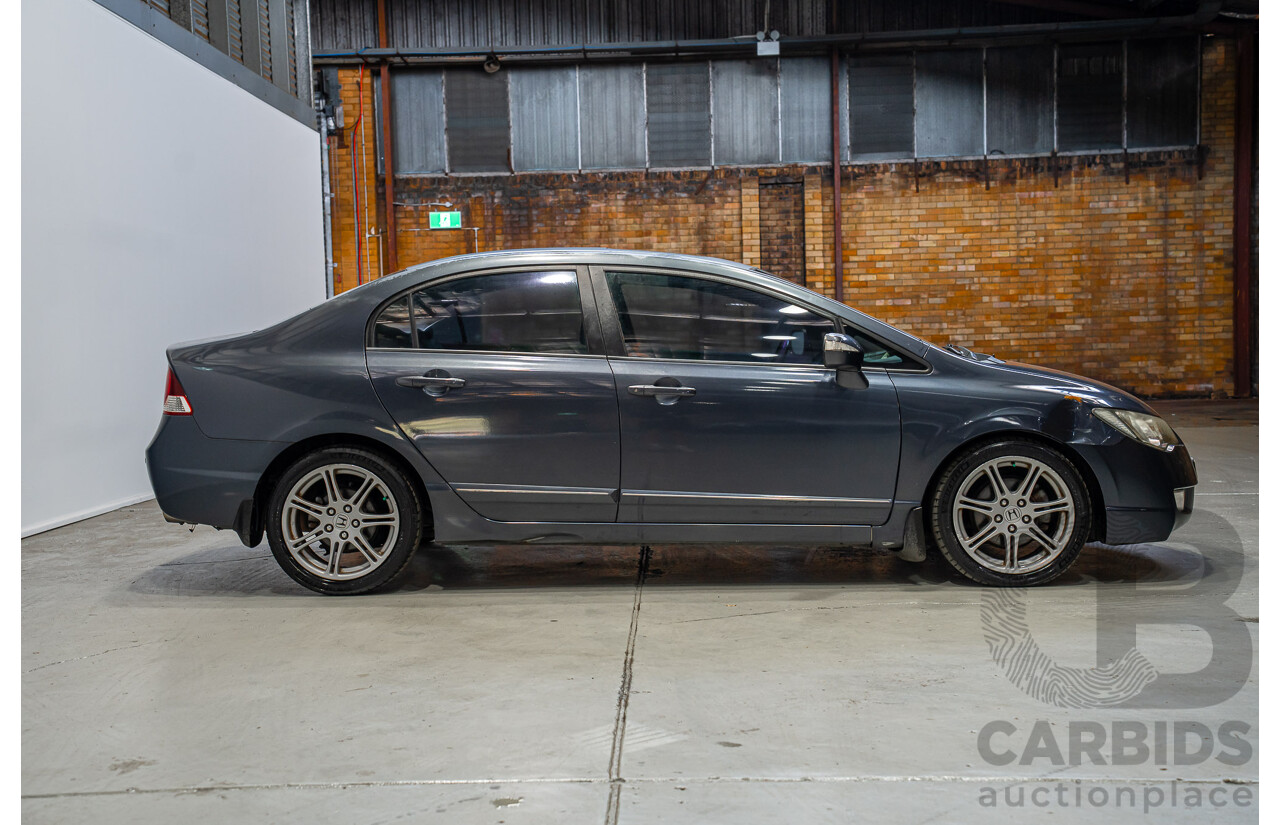 10/2008 Honda Civic Sport MY07 4d Sedan Grey 2.0L