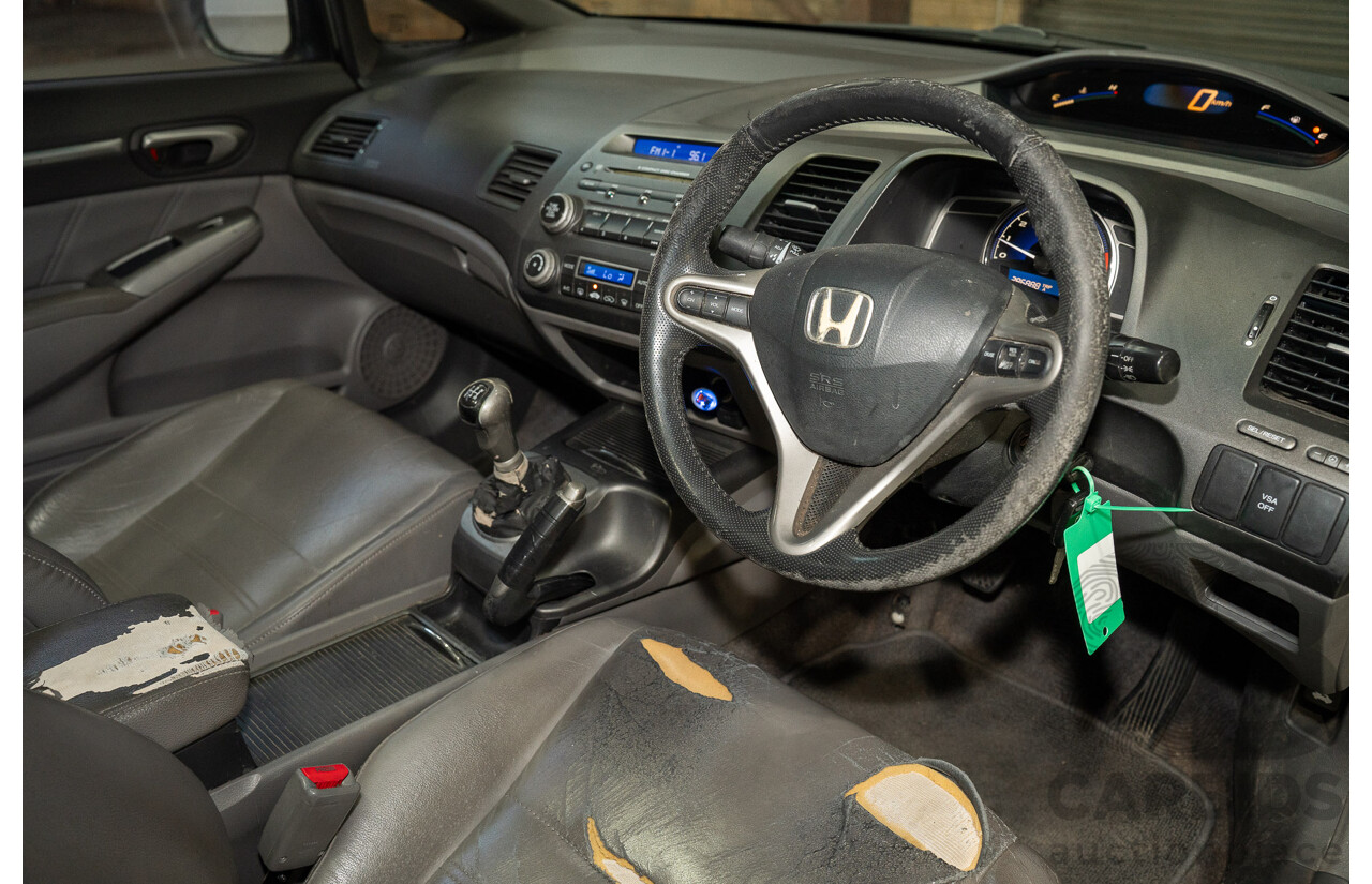 10/2008 Honda Civic Sport MY07 4d Sedan Grey 2.0L