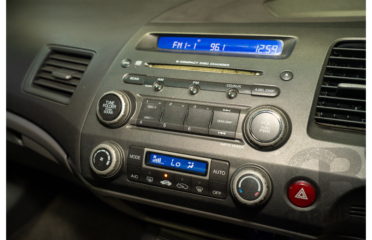 10/2008 Honda Civic Sport MY07 4d Sedan Grey 2.0L