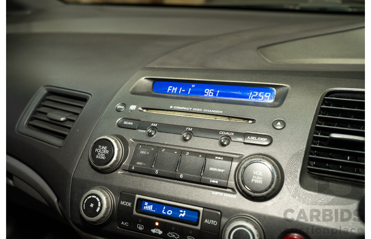 10/2008 Honda Civic Sport MY07 4d Sedan Grey 2.0L