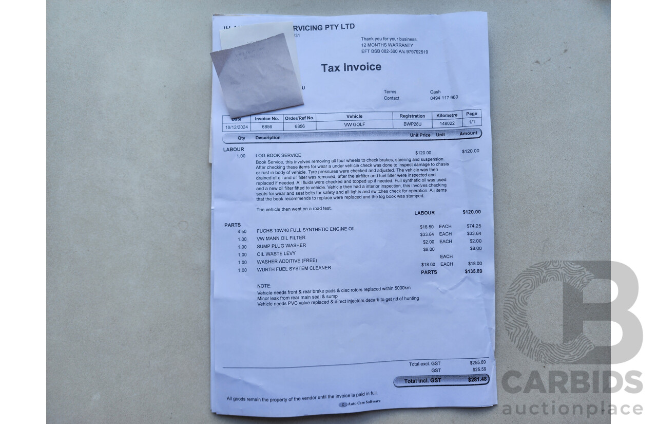 05/2011 Volkswagen Golf 118 TSI Comfortline 1K MY11 5d Hatchback Black 1.4L
