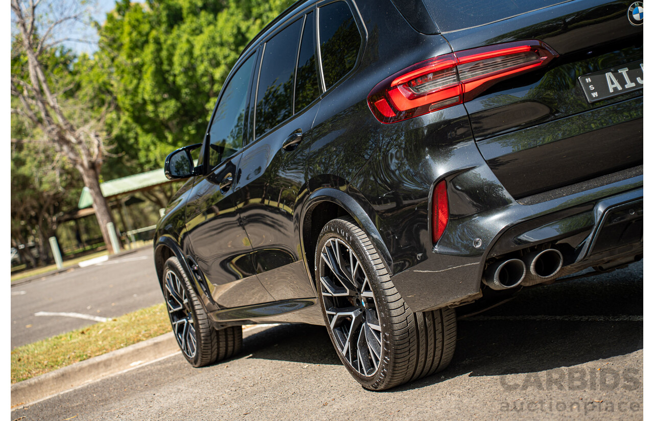 10/2020 BMW X5 M Competition (AWD) F95 4d Wagon Sapphire Black Metallic Twin Turbo V8 4.4L