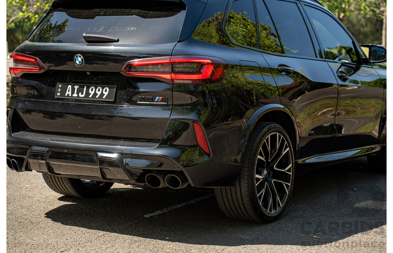 10/2020 BMW X5 M Competition (AWD) F95 4d Wagon Sapphire Black Metallic Twin Turbo V8 4.4L