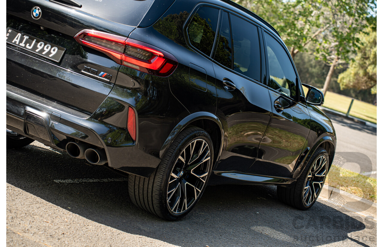 10/2020 BMW X5 M Competition (AWD) F95 4d Wagon Sapphire Black Metallic Twin Turbo V8 4.4L