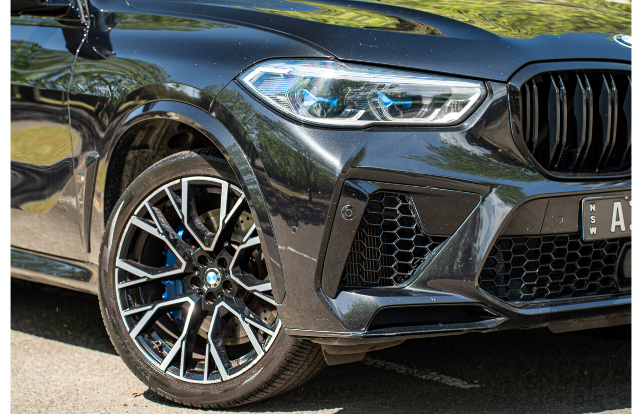 10/2020 BMW X5 M Competition (AWD) F95 4d Wagon Sapphire Black Metallic Twin Turbo V8 4.4L