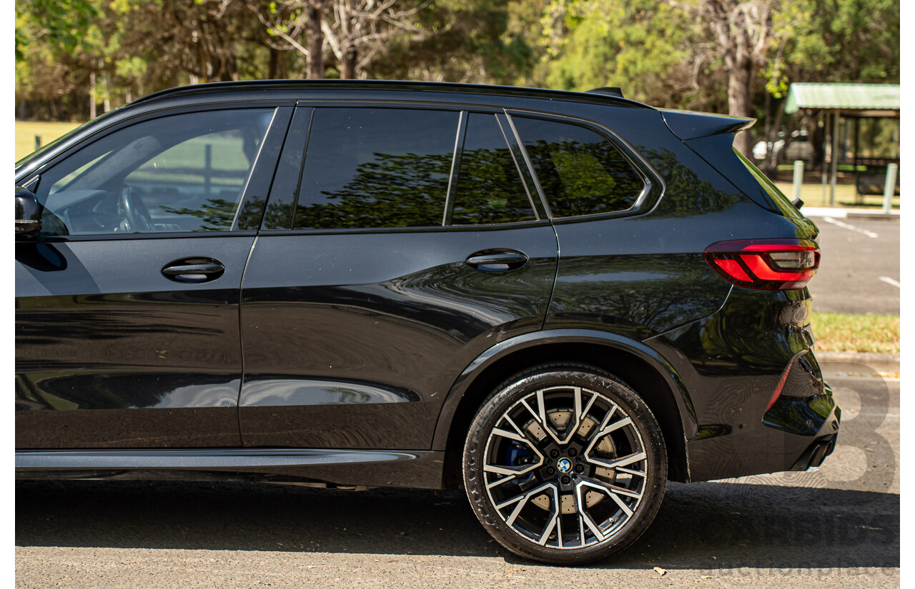 10/2020 BMW X5 M Competition (AWD) F95 4d Wagon Sapphire Black Metallic Twin Turbo V8 4.4L