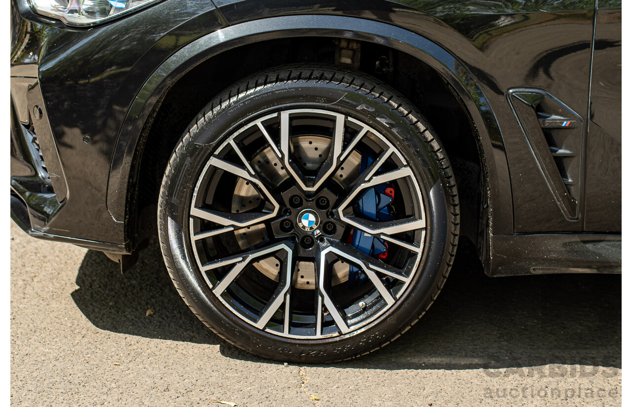 10/2020 BMW X5 M Competition (AWD) F95 4d Wagon Sapphire Black Metallic Twin Turbo V8 4.4L