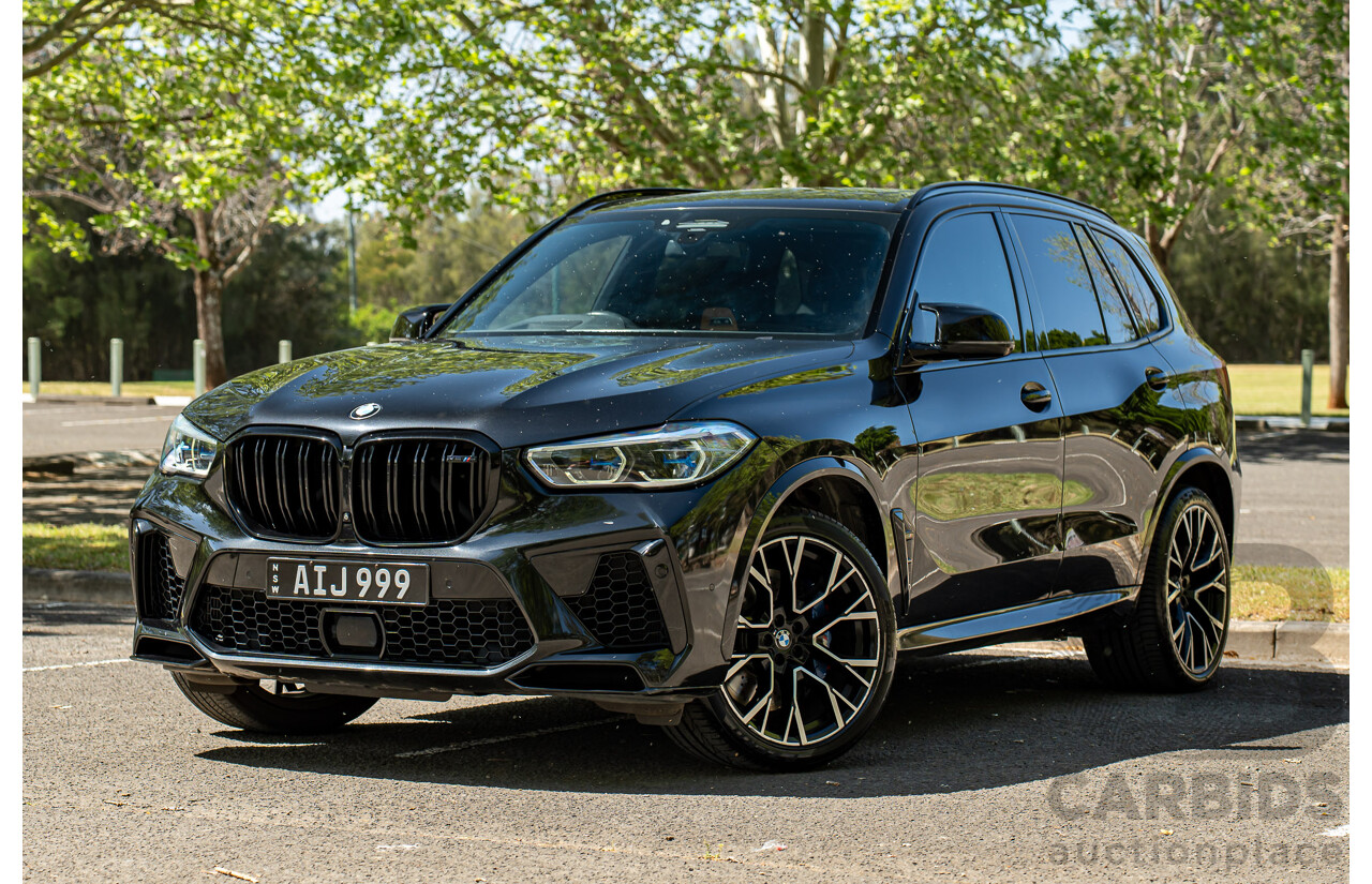 10/2020 BMW X5 M Competition (AWD) F95 4d Wagon Sapphire Black Metallic Twin Turbo V8 4.4L