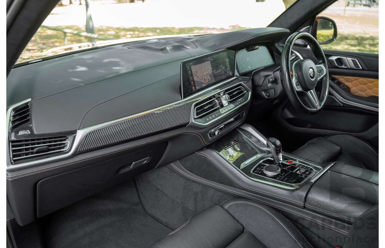 10/2020 BMW X5 M Competition (AWD) F95 4d Wagon Sapphire Black Metallic Twin Turbo V8 4.4L