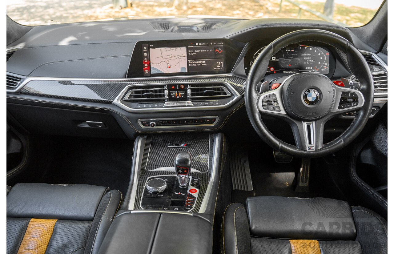 10/2020 BMW X5 M Competition (AWD) F95 4d Wagon Sapphire Black Metallic Twin Turbo V8 4.4L