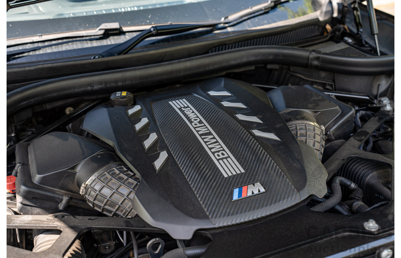 10/2020 BMW X5 M Competition (AWD) F95 4d Wagon Sapphire Black Metallic Twin Turbo V8 4.4L