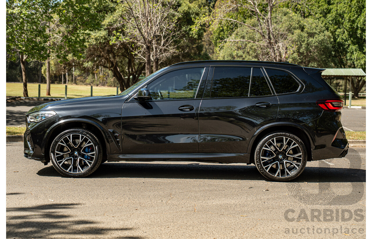 10/2020 BMW X5 M Competition (AWD) F95 4d Wagon Sapphire Black Metallic Twin Turbo V8 4.4L