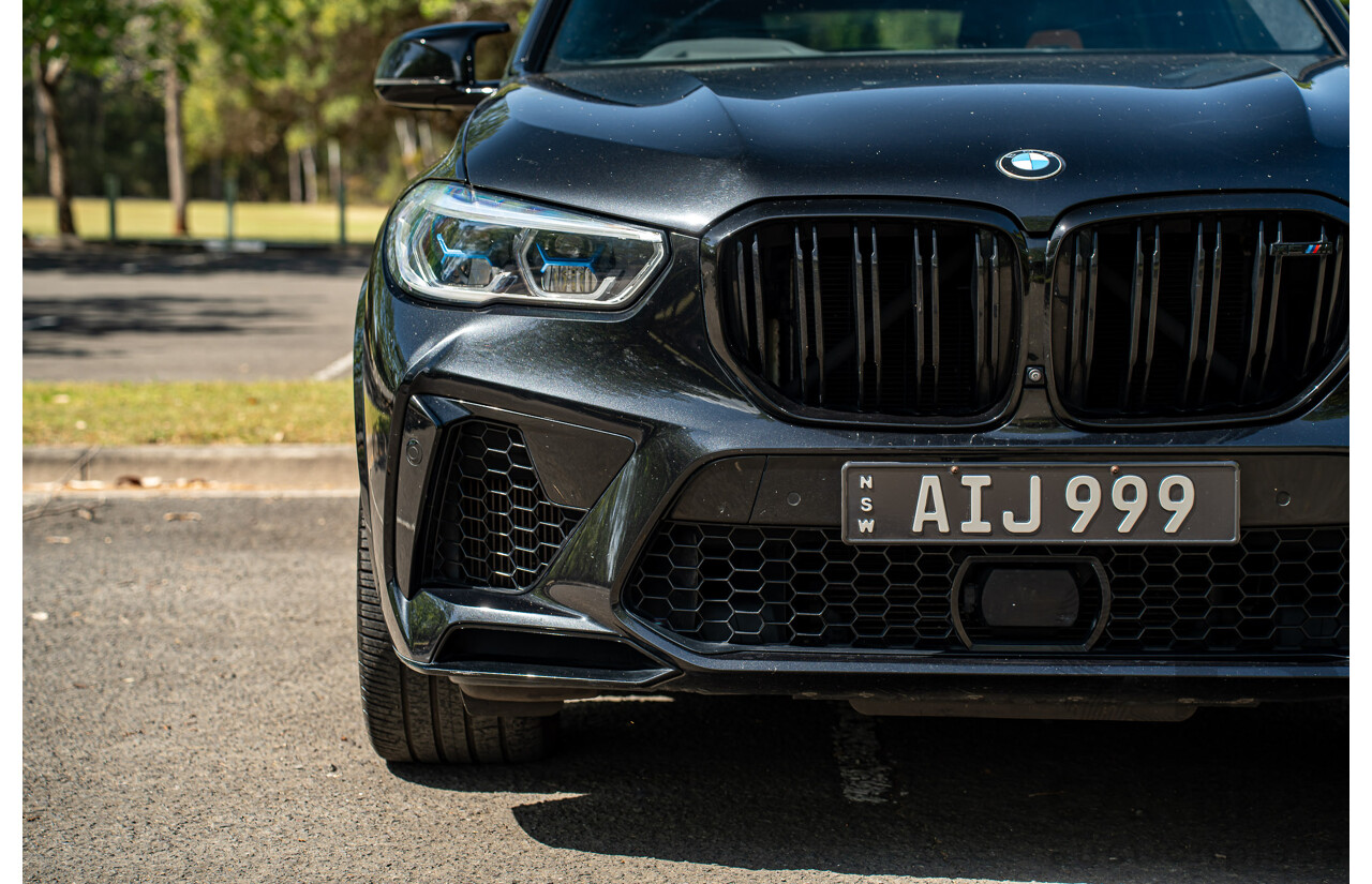 10/2020 BMW X5 M Competition (AWD) F95 4d Wagon Sapphire Black Metallic Twin Turbo V8 4.4L