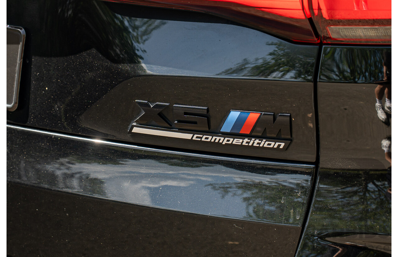 10/2020 BMW X5 M Competition (AWD) F95 4d Wagon Sapphire Black Metallic Twin Turbo V8 4.4L
