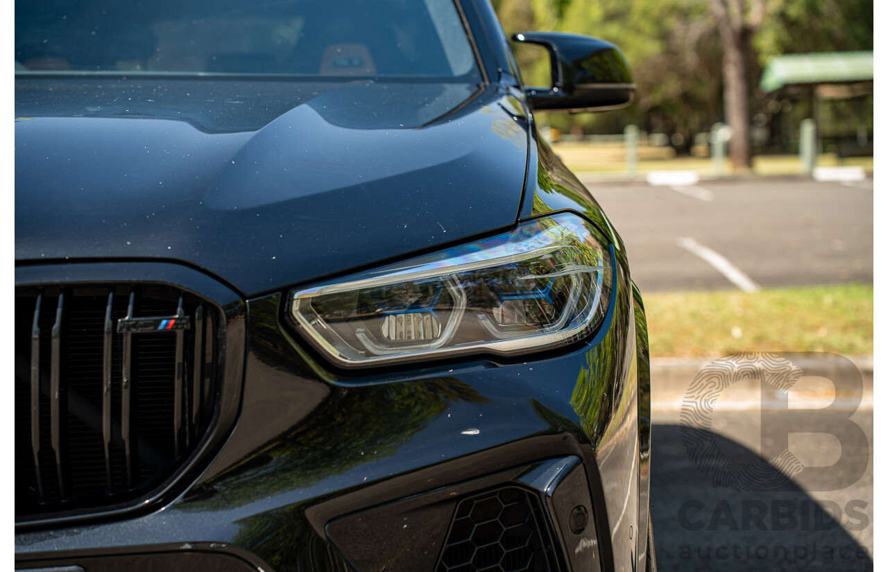 10/2020 BMW X5 M Competition (AWD) F95 4d Wagon Sapphire Black Metallic Twin Turbo V8 4.4L