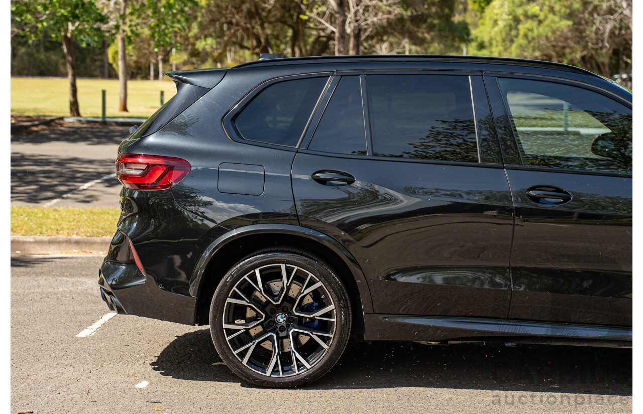 10/2020 BMW X5 M Competition (AWD) F95 4d Wagon Sapphire Black Metallic Twin Turbo V8 4.4L
