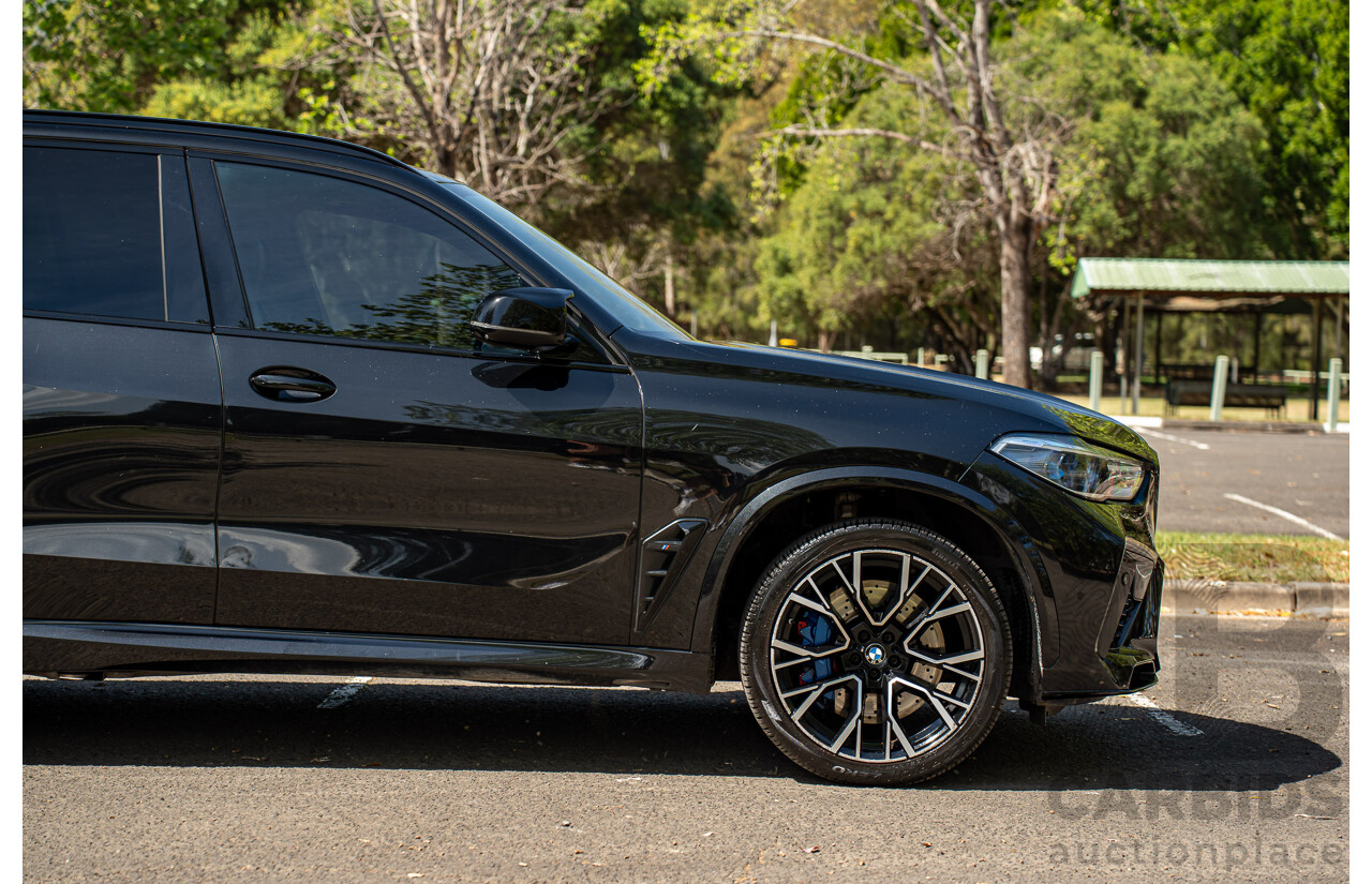 10/2020 BMW X5 M Competition (AWD) F95 4d Wagon Sapphire Black Metallic Twin Turbo V8 4.4L