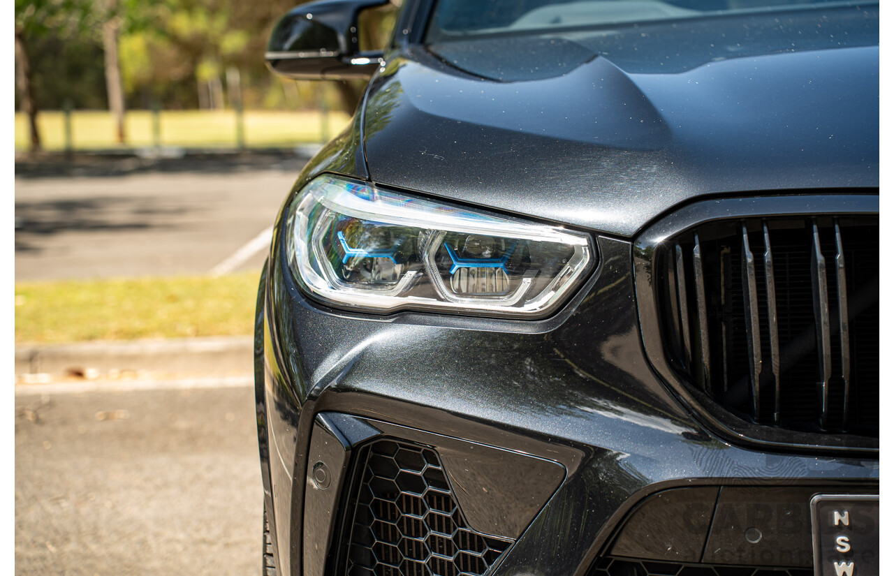 10/2020 BMW X5 M Competition (AWD) F95 4d Wagon Sapphire Black Metallic Twin Turbo V8 4.4L