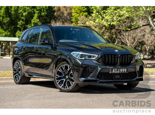 10/2020 BMW X5 M Competition (AWD) F95 4d Wagon Sapphire Black Metallic Twin Turbo V8 4.4L