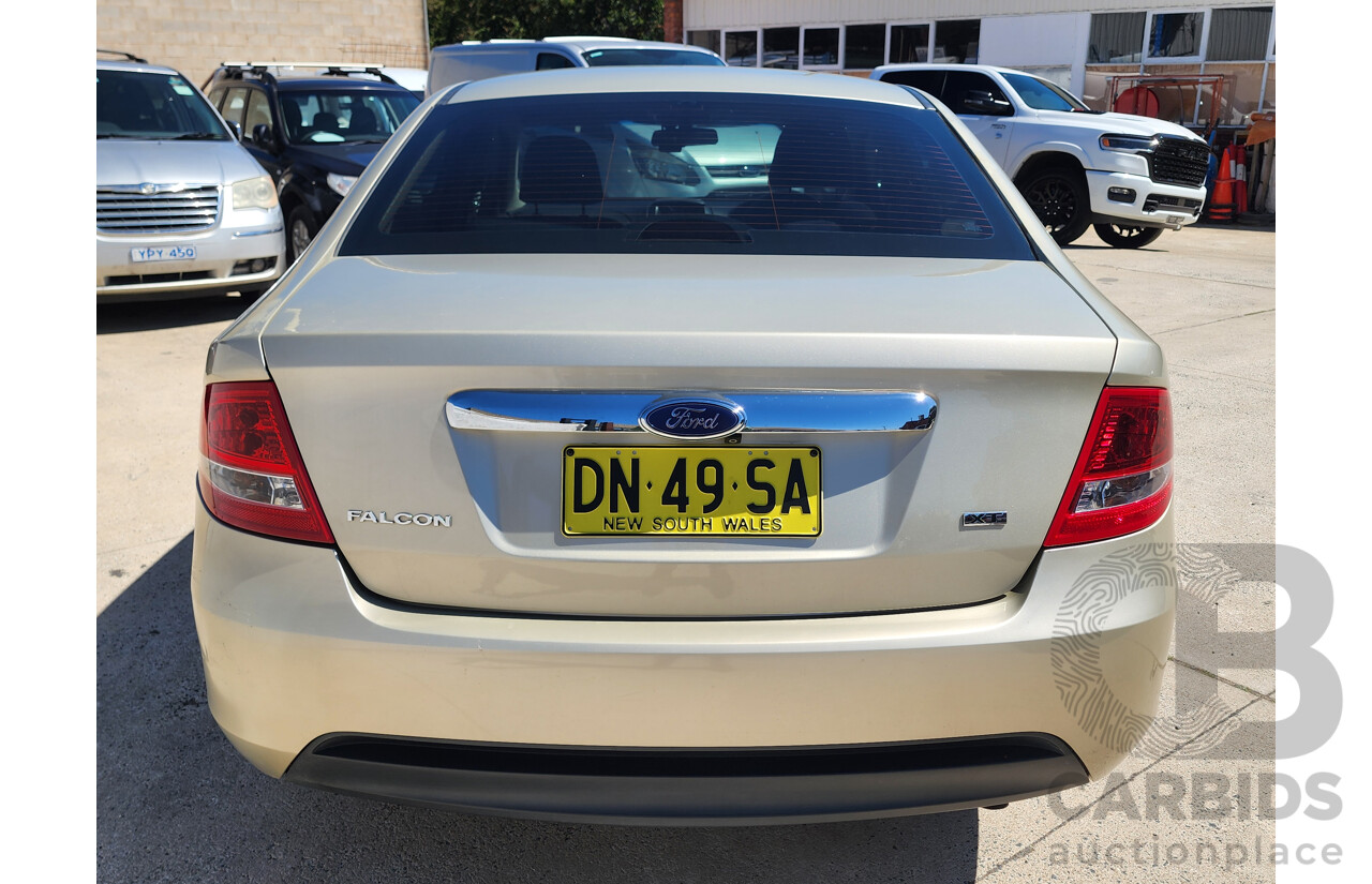 08/2008 Ford Falcon XT FG 4d Sedan Gold 4.0L