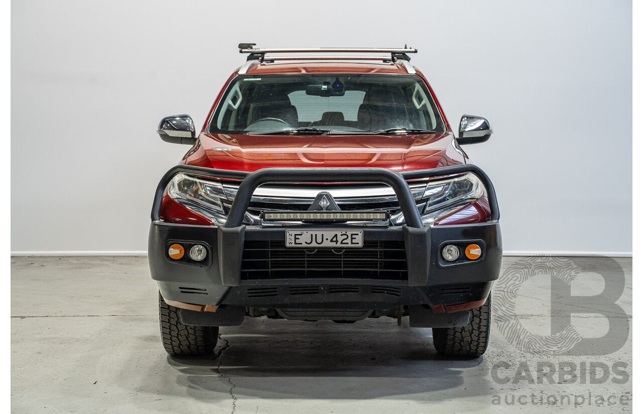 05/2016 Mitsubishi Pajero Sport GLS (4x4) MY16 4d Wagon Red 2.4L 7 Seats
