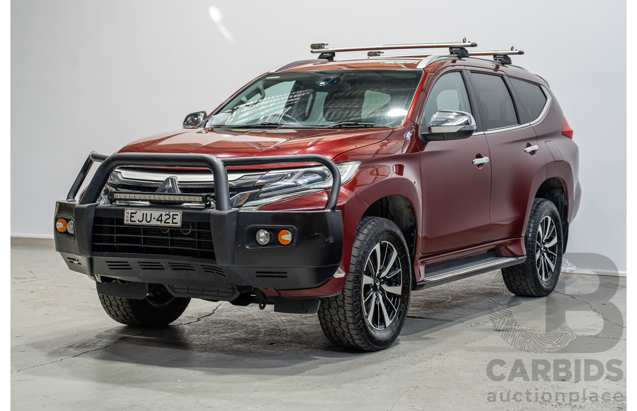05/2016 Mitsubishi Pajero Sport GLS (4x4) MY16 4d Wagon Red 2.4L 7 Seats