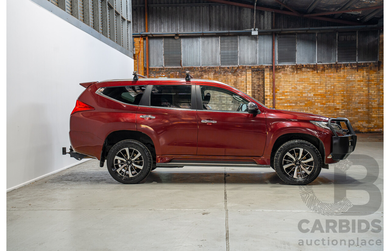 05/2016 Mitsubishi Pajero Sport GLS (4x4) MY16 4d Wagon Red 2.4L 7 Seats