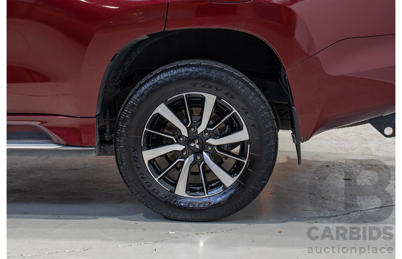 05/2016 Mitsubishi Pajero Sport GLS (4x4) MY16 4d Wagon Red 2.4L 7 Seats