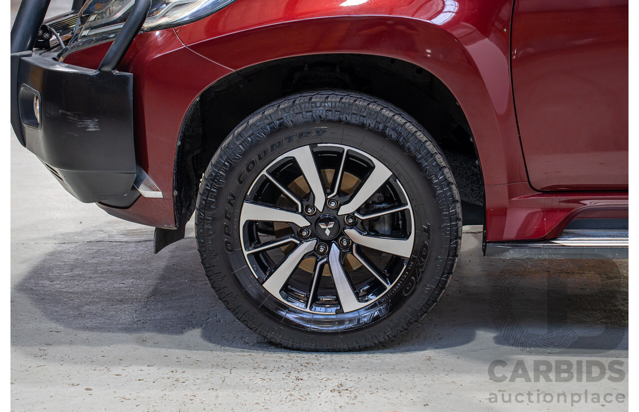 05/2016 Mitsubishi Pajero Sport GLS (4x4) MY16 4d Wagon Red 2.4L 7 Seats