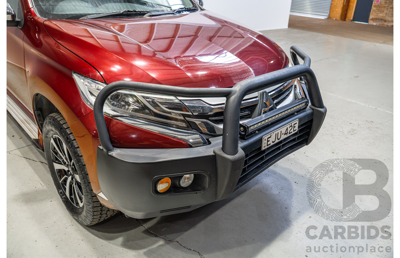 05/2016 Mitsubishi Pajero Sport GLS (4x4) MY16 4d Wagon Red 2.4L 7 Seats