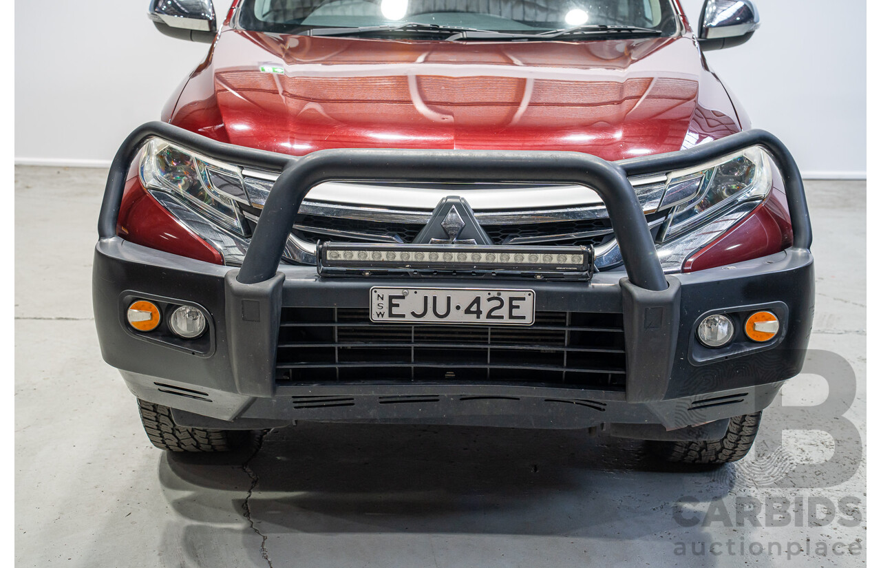 05/2016 Mitsubishi Pajero Sport GLS (4x4) MY16 4d Wagon Red 2.4L 7 Seats