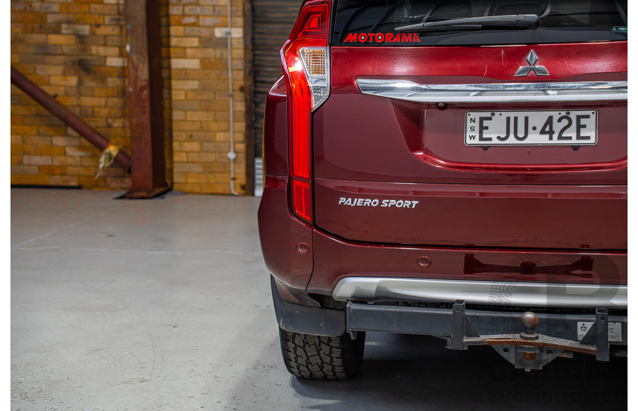 05/2016 Mitsubishi Pajero Sport GLS (4x4) MY16 4d Wagon Red 2.4L 7 Seats