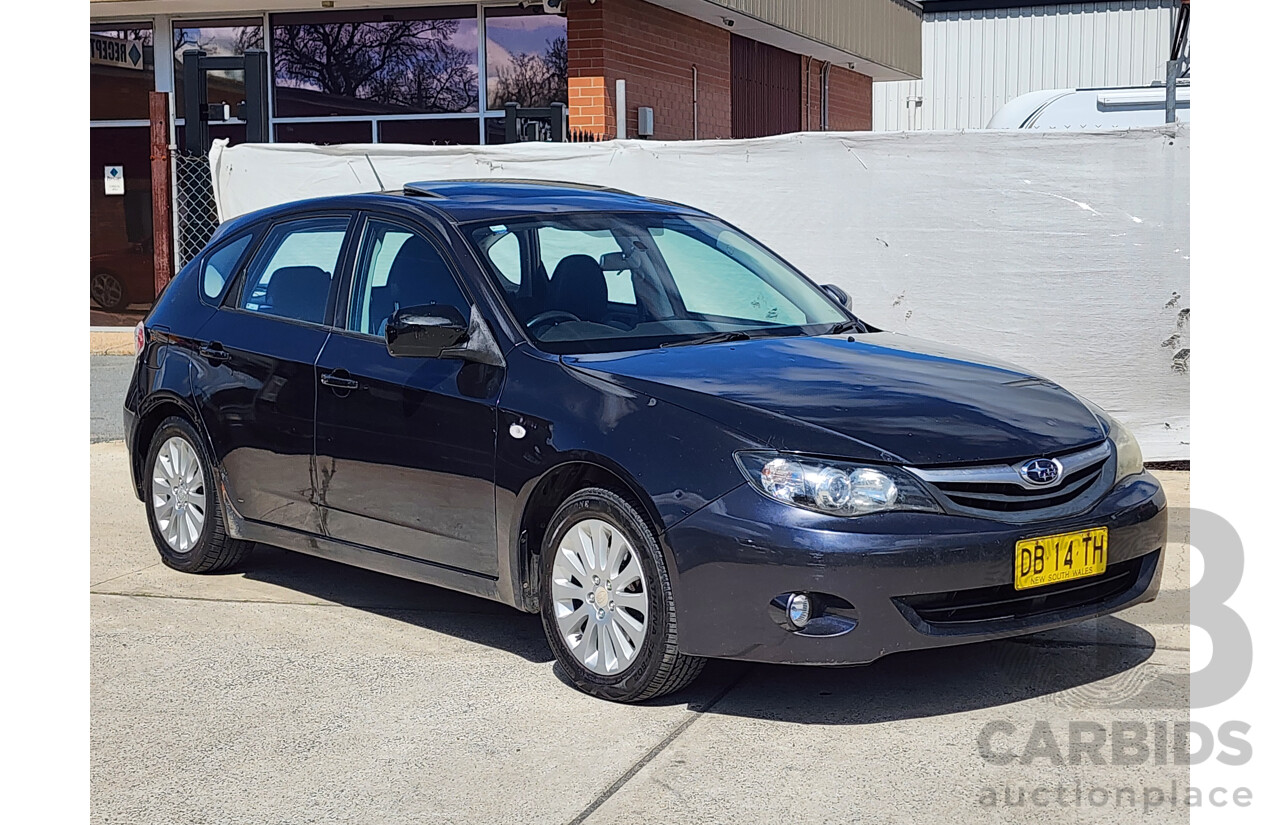 02/2010 Subaru Impreza RX (awd) MY10 5d Hatchback Grey 2.0L