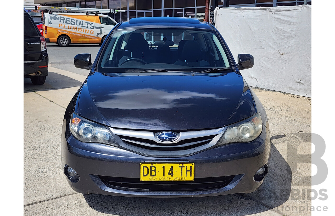 02/2010 Subaru Impreza RX (awd) MY10 5d Hatchback Grey 2.0L