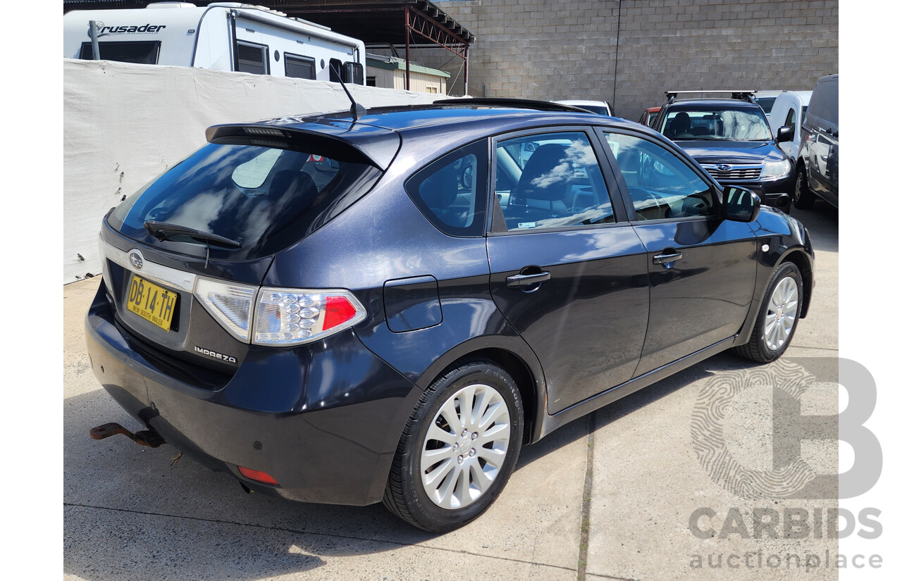 02/2010 Subaru Impreza RX (awd) MY10 5d Hatchback Grey 2.0L