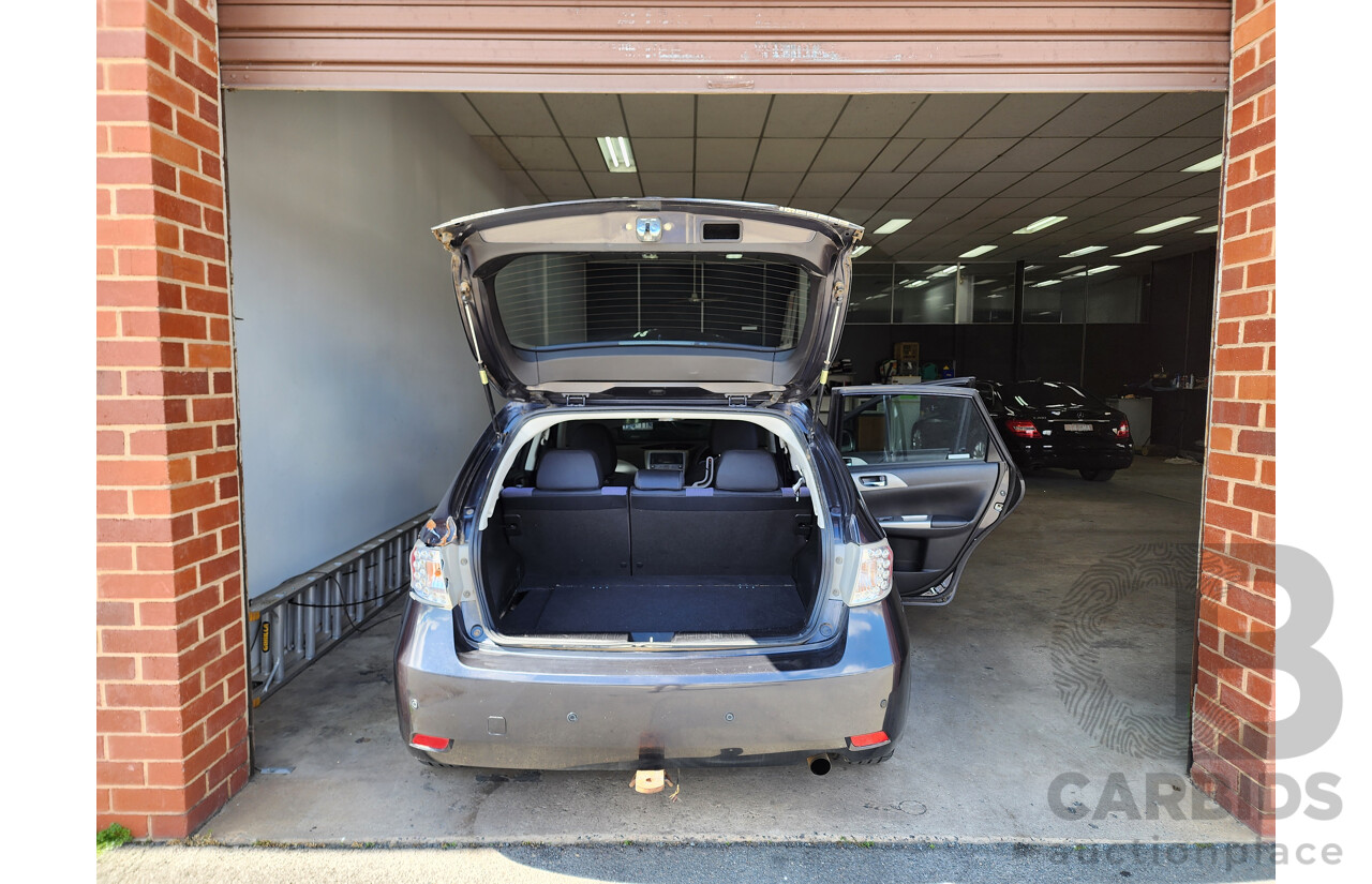 02/2010 Subaru Impreza RX (awd) MY10 5d Hatchback Grey 2.0L