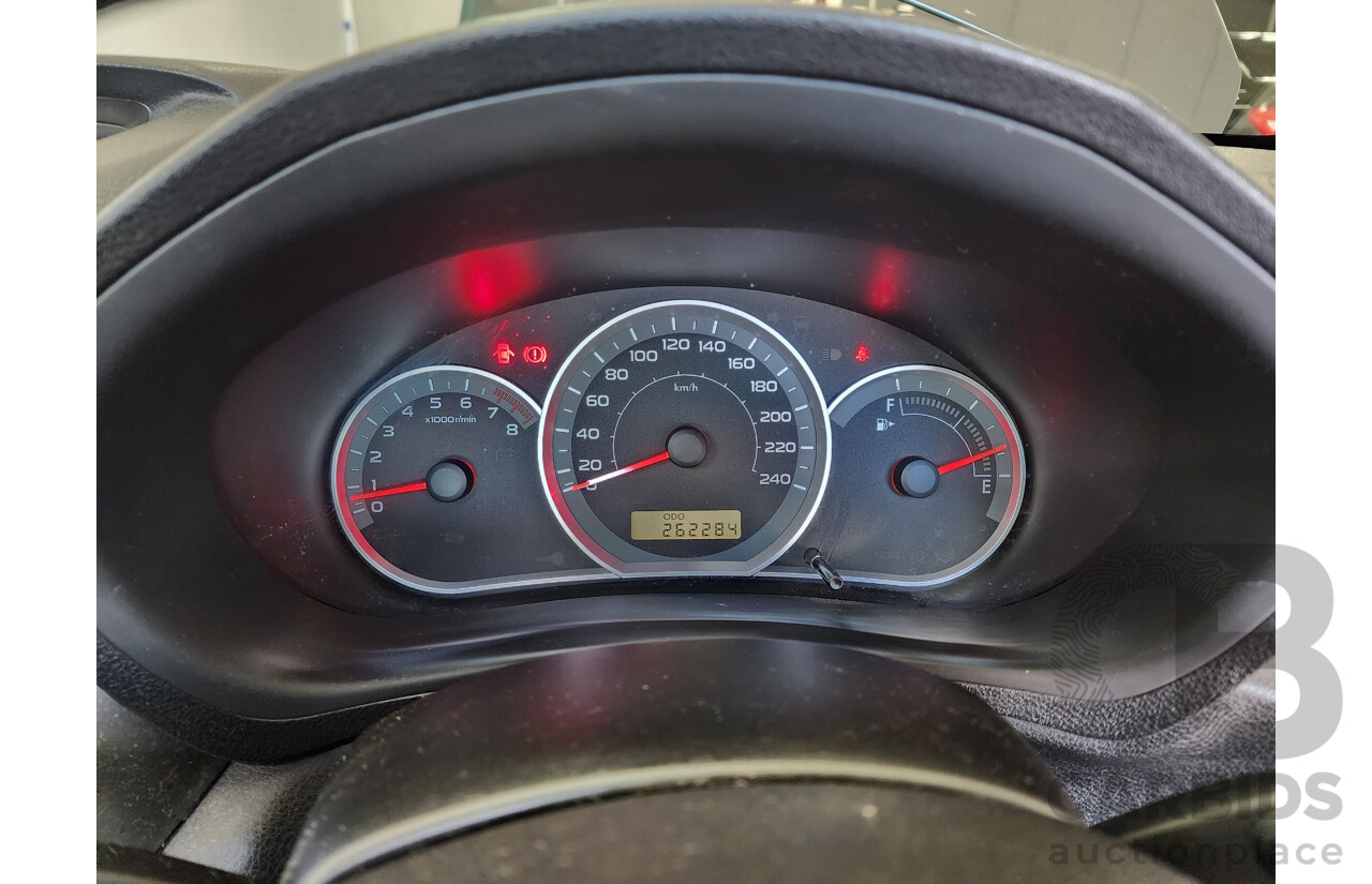 02/2010 Subaru Impreza RX (awd) MY10 5d Hatchback Grey 2.0L