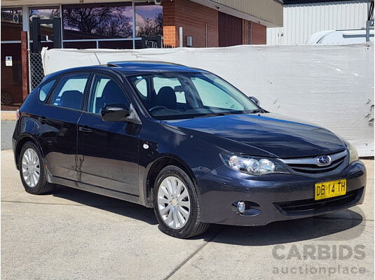 02/2010 Subaru Impreza RX (awd) MY10 5d Hatchback Grey 2.0L