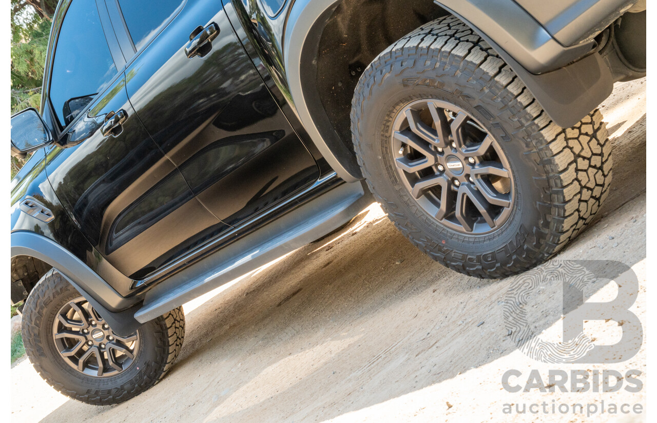 07/2023 Ford Ranger Raptor Next Gen (4x4) PY MY23.5 4d Dual Cab Shadow Black Twin Turbo V6 3.0L