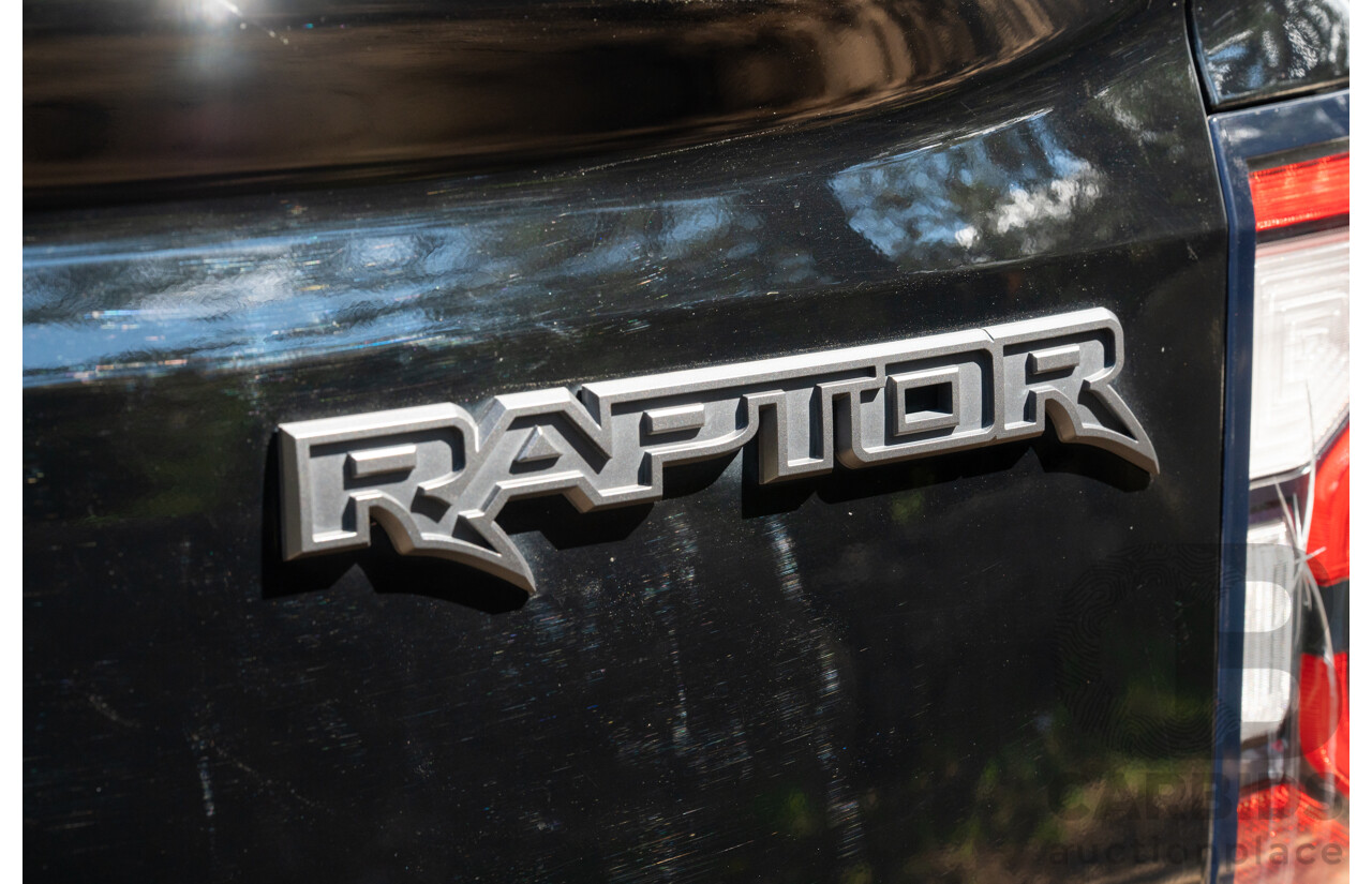 07/2023 Ford Ranger Raptor Next Gen (4x4) PY MY23.5 4d Dual Cab Shadow Black Twin Turbo V6 3.0L