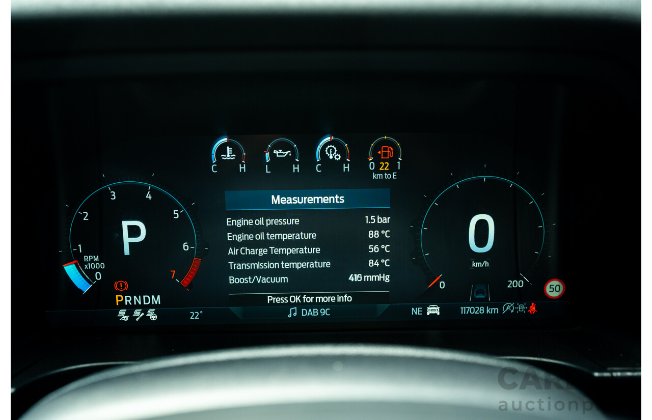 07/2023 Ford Ranger Raptor Next Gen (4x4) PY MY23.5 4d Dual Cab Shadow Black Twin Turbo V6 3.0L