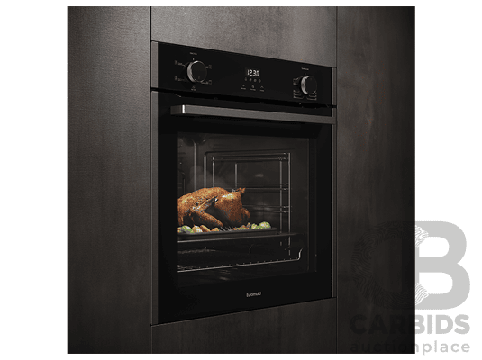 EUROMAID 60cm 5-Function Built-In Oven (EO605DTB) (H 595 X  D 575  X W 594mm)